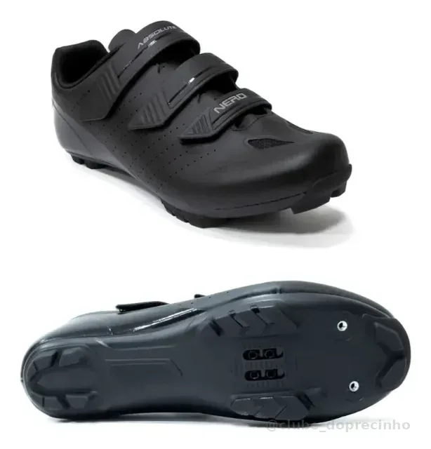Sapatilha Absolute Mtb Nero 5 Pedal Clip - 35, 36 e 37