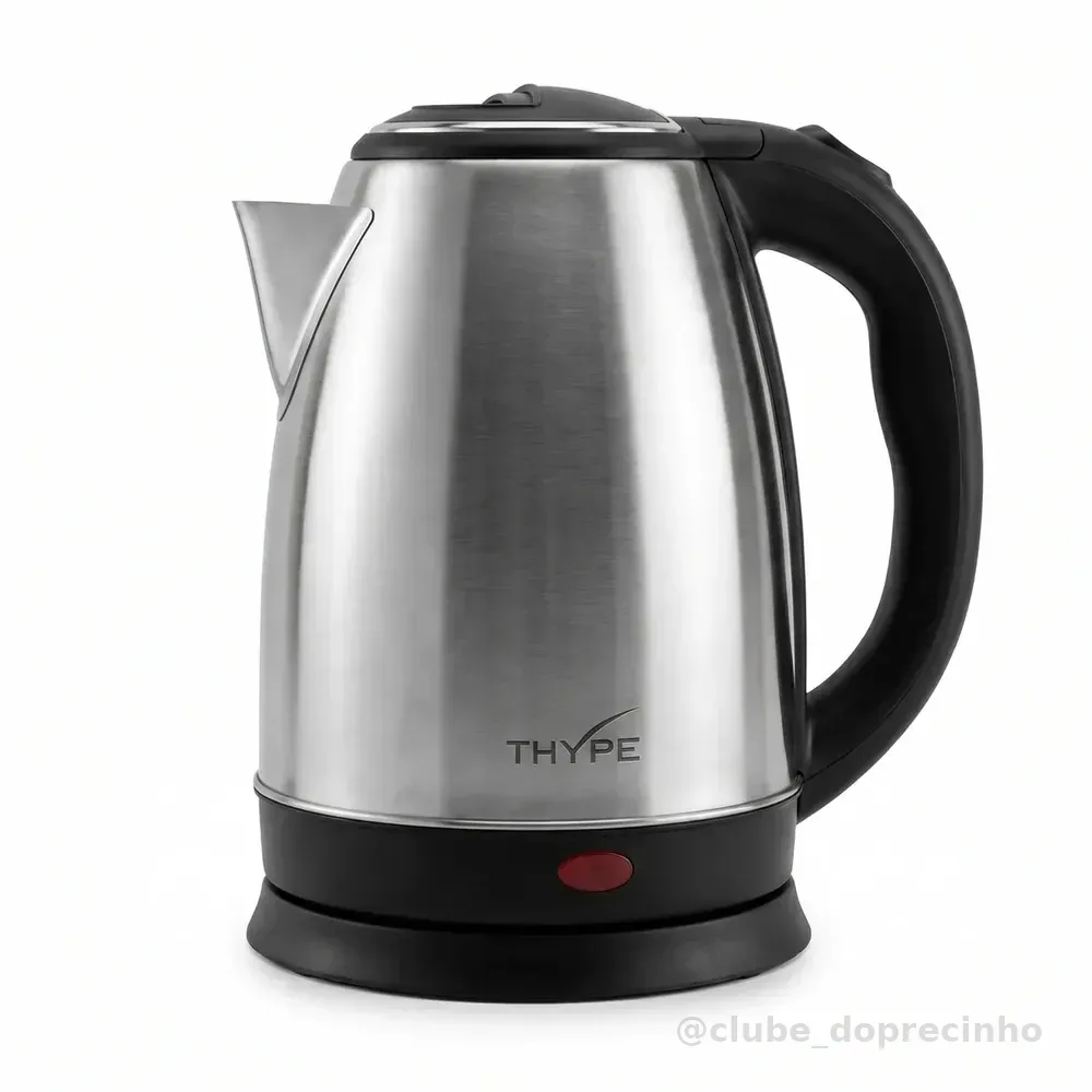 Chaleira Elétrica 1,8L INOX 1200W 127V/110V Thype