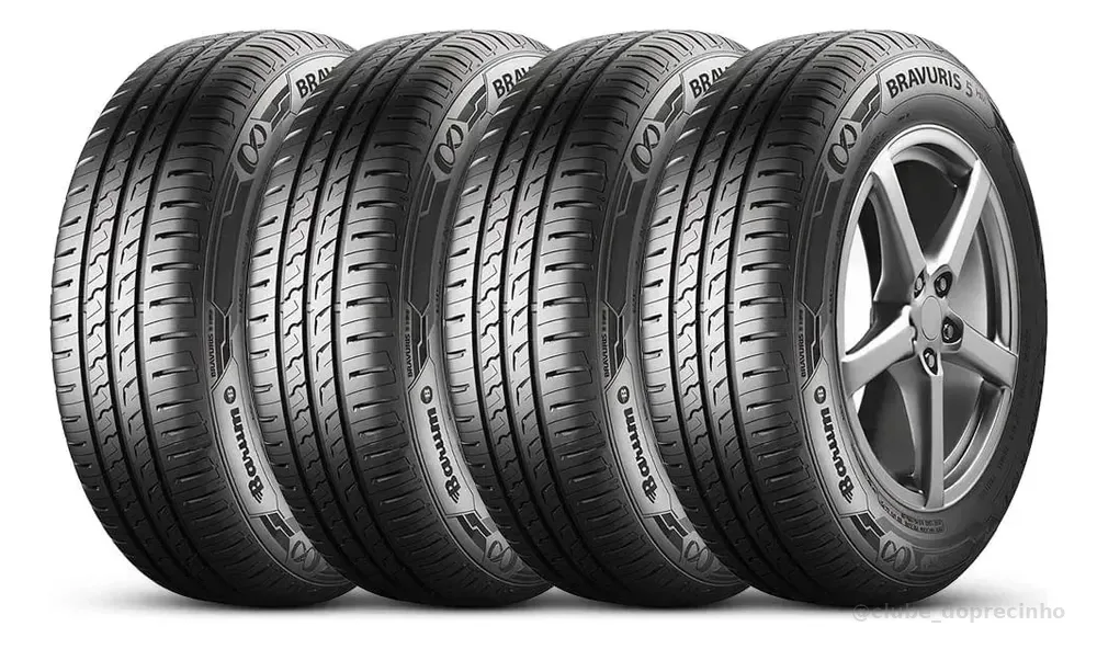 Kit 4 Pneu Barum By Continental 175/65r14 82t Bravuris 5hm