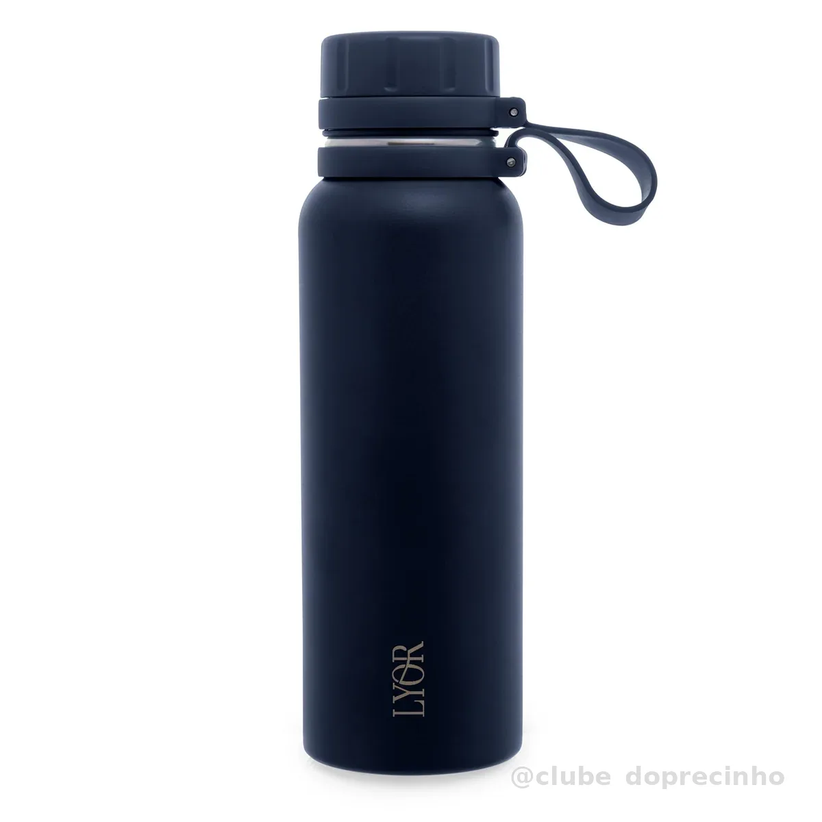 LYOR - Garrafa Térmica de Aço Inox Explorer Azul 650ml