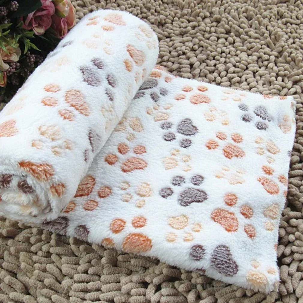 Manta Pet Cobertor Estampado ou Cor Lisa - Cachorro e Gato 0,85x0,95