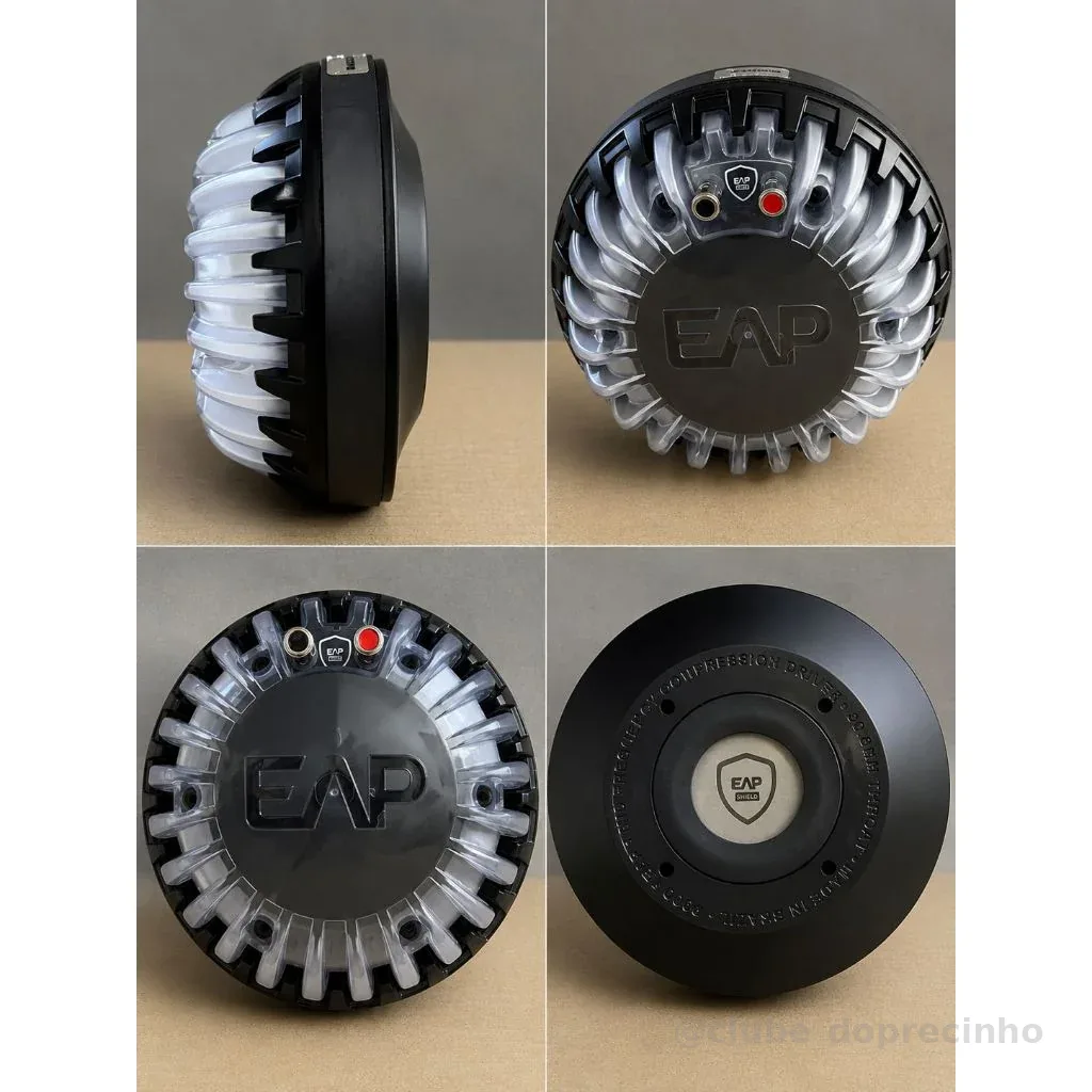 Driver Eap P900 Grafeno 300w Rms 8 Ohms Estranho Original