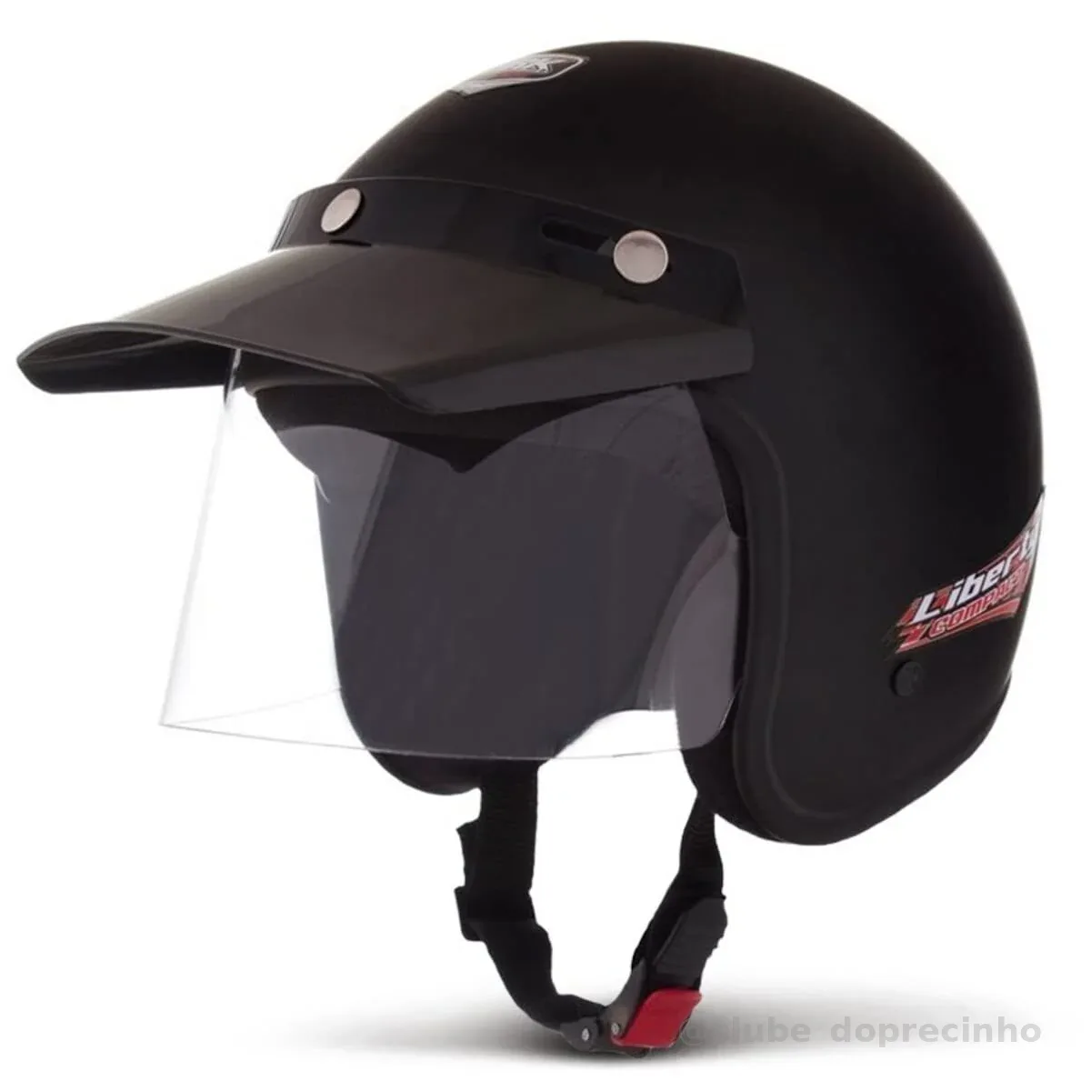 Pro Tork Capacete Liberty Compact 56 Preto Fosco