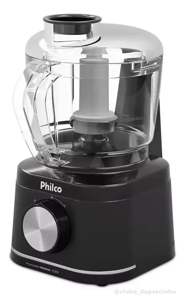 Processador de Alimentos Philco 420W 500ml com Pulsar Compacto PMN04A