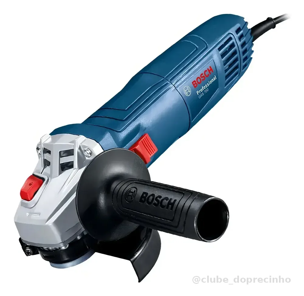 Esmerilhadeira Angular Bosch Gws700 710w Azul 220v 60hz Azul 220v 60hz