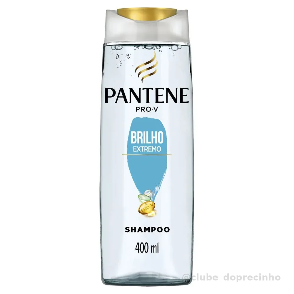 Pantene Pro-V Shampoo Brilho Extremo 400ml