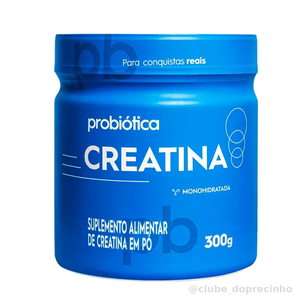 Creatina Pura Probiótica Pote 300g Probiotica