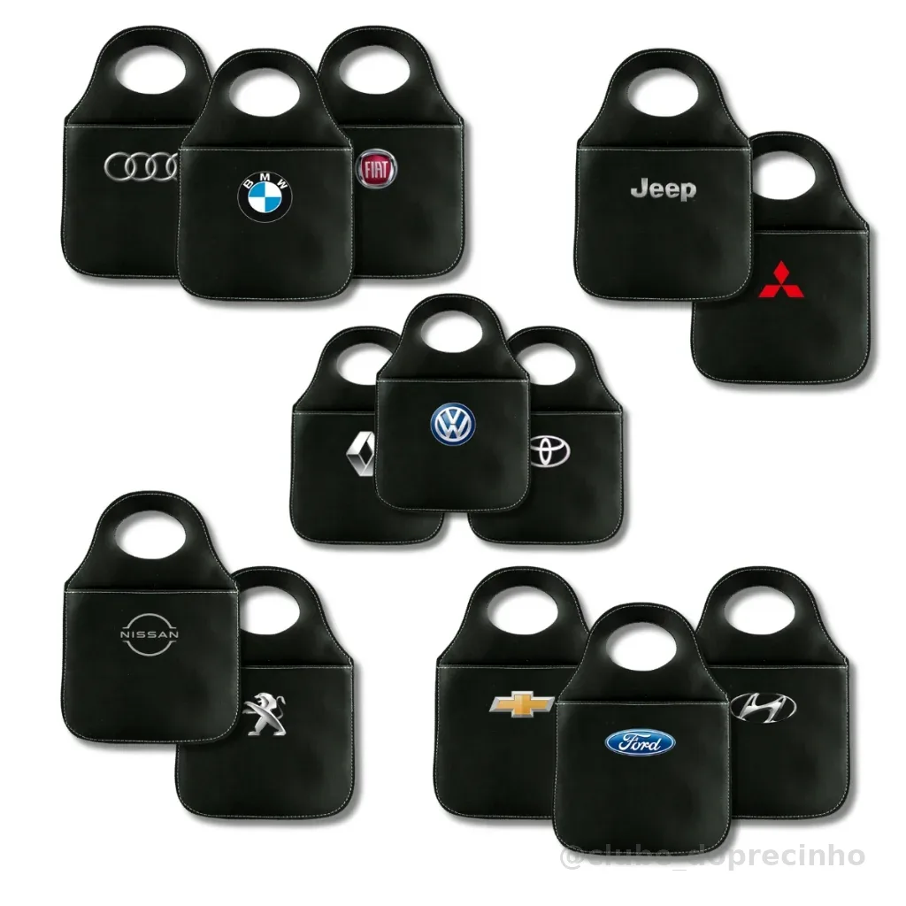 Lixeira Para Carro Encaixe Câmbio Personalizada Todos os Modelos