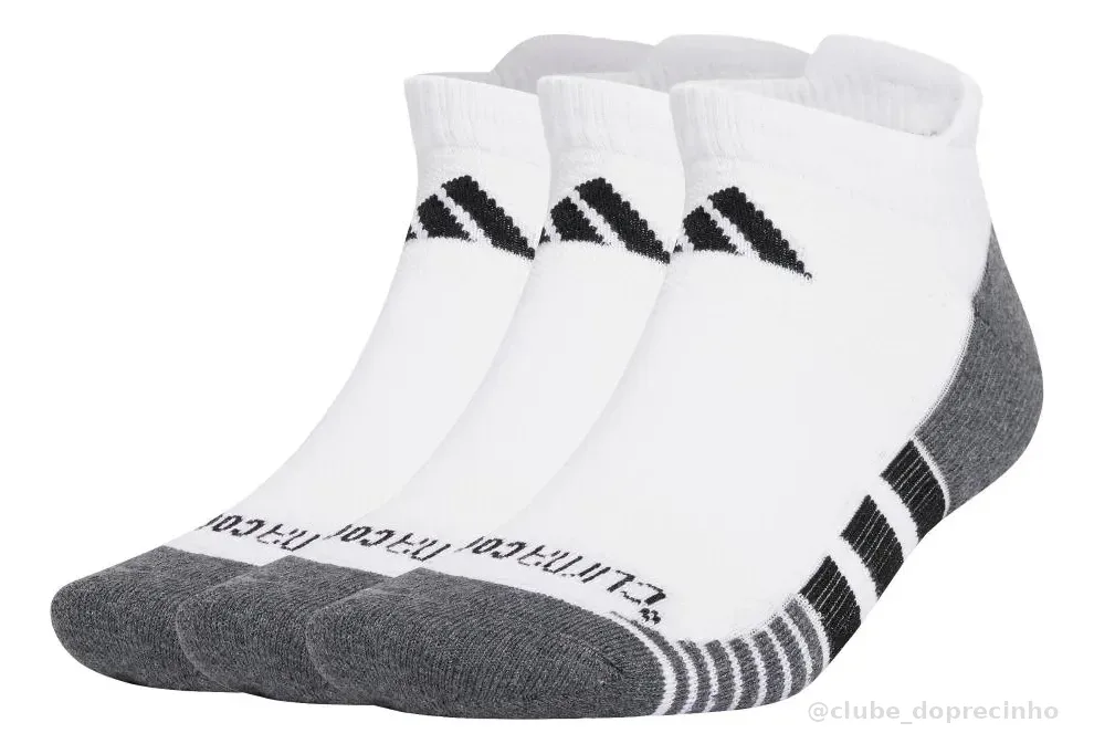 Meias Soquete Performance Climacool 3 Pares adidas