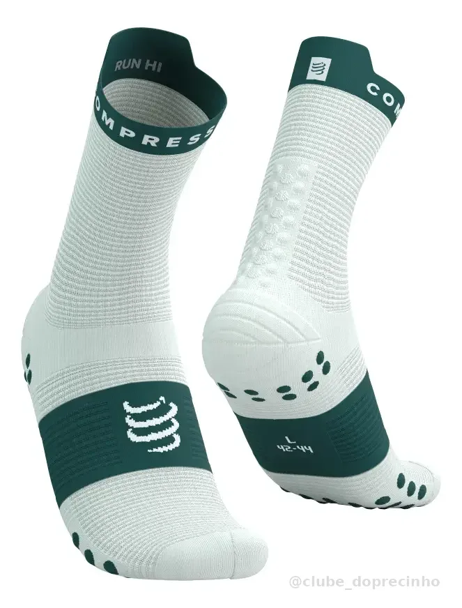 Meia Run Hi V4.0 Cano Médio Corrida Antibolha (4 Cores)