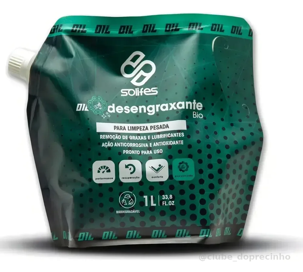 Desengraxante Solifes 1000ml Biodegradável Bike Bicicleta
