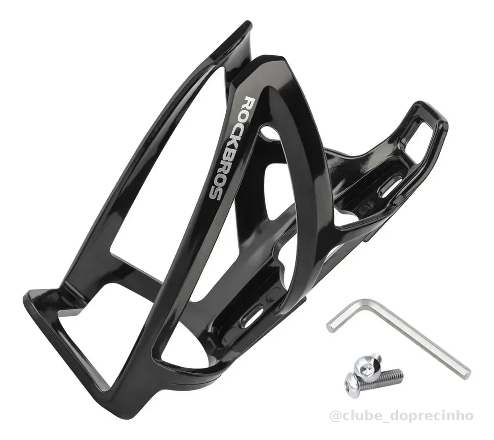 Suporte de Caramanhola Central Mod 07 Mtb Nylon Rockbros Cor Preto ergonómica