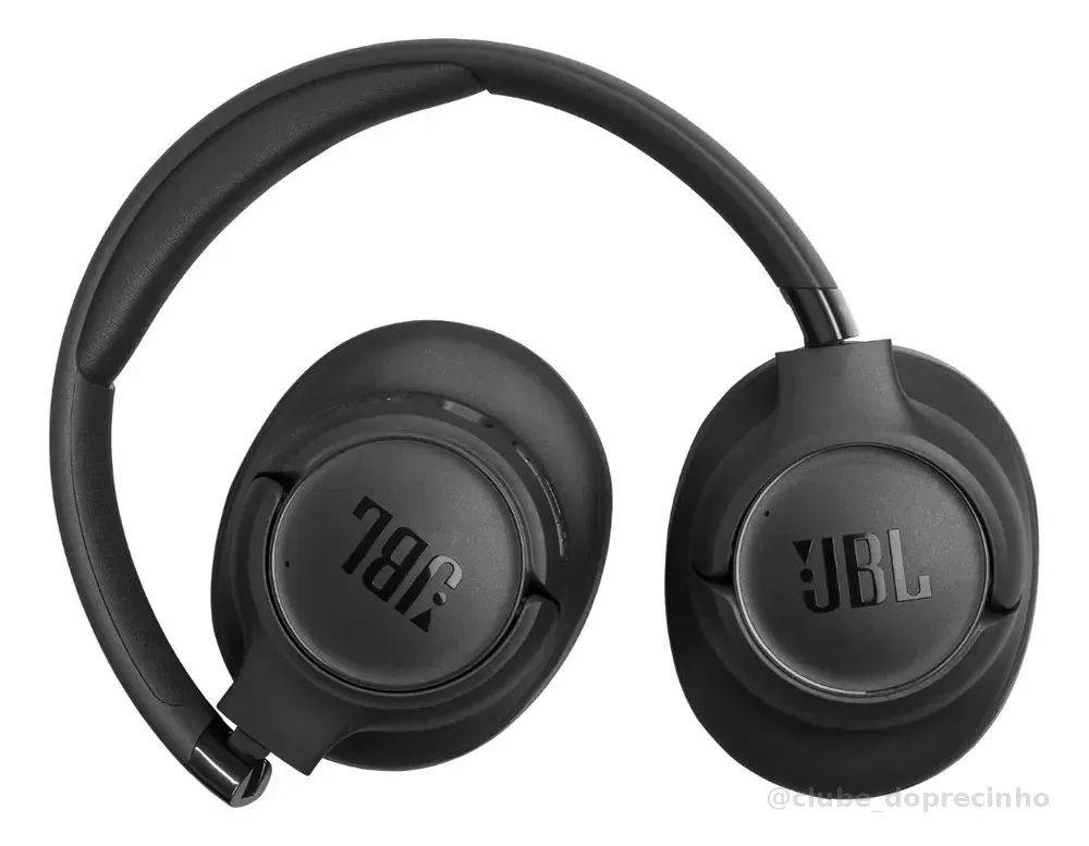 Fone De Ouvido Bluetooth Sem Fio Tune 780nc Jbl - Preto Preto