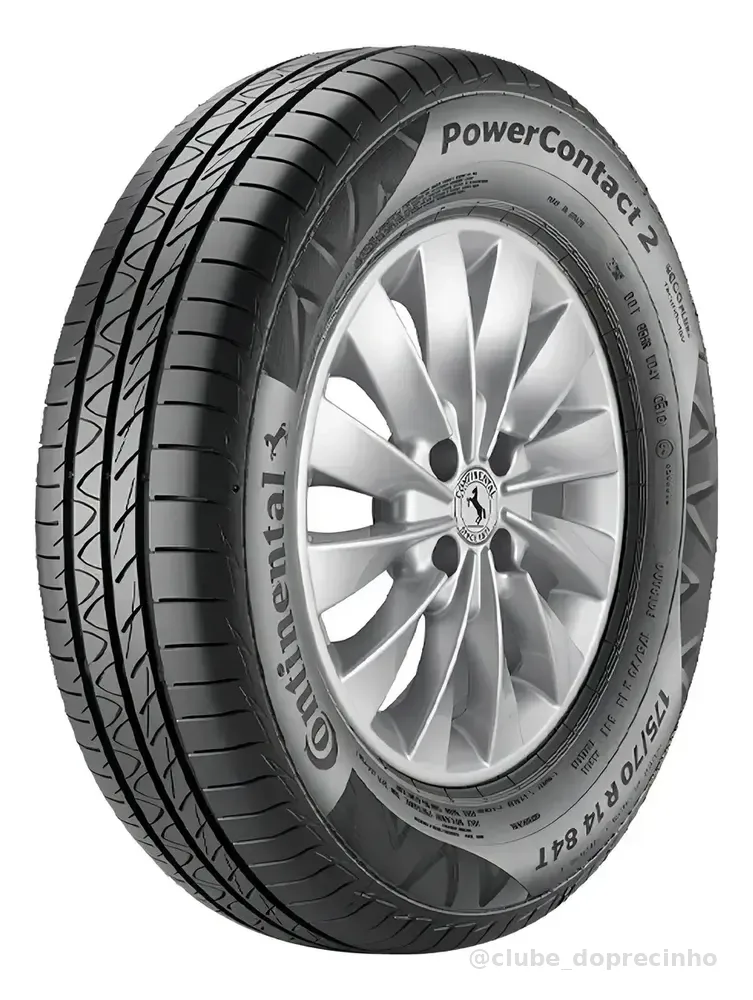 Pneu Continental Aro 14 Powercontact 2 175/65r14 82t