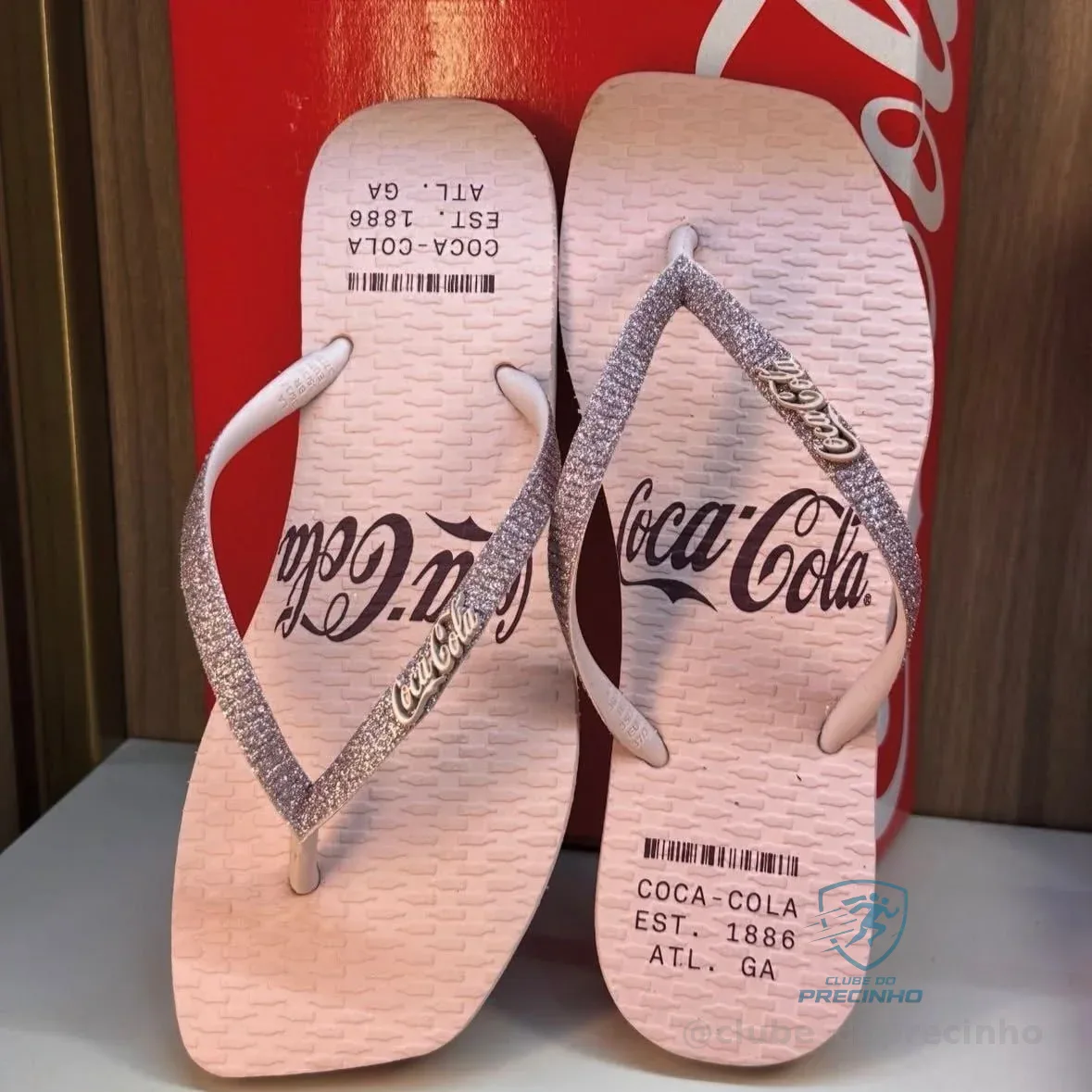 Chinelo Sandália Coca Cola Feminino Original Vários Modelos