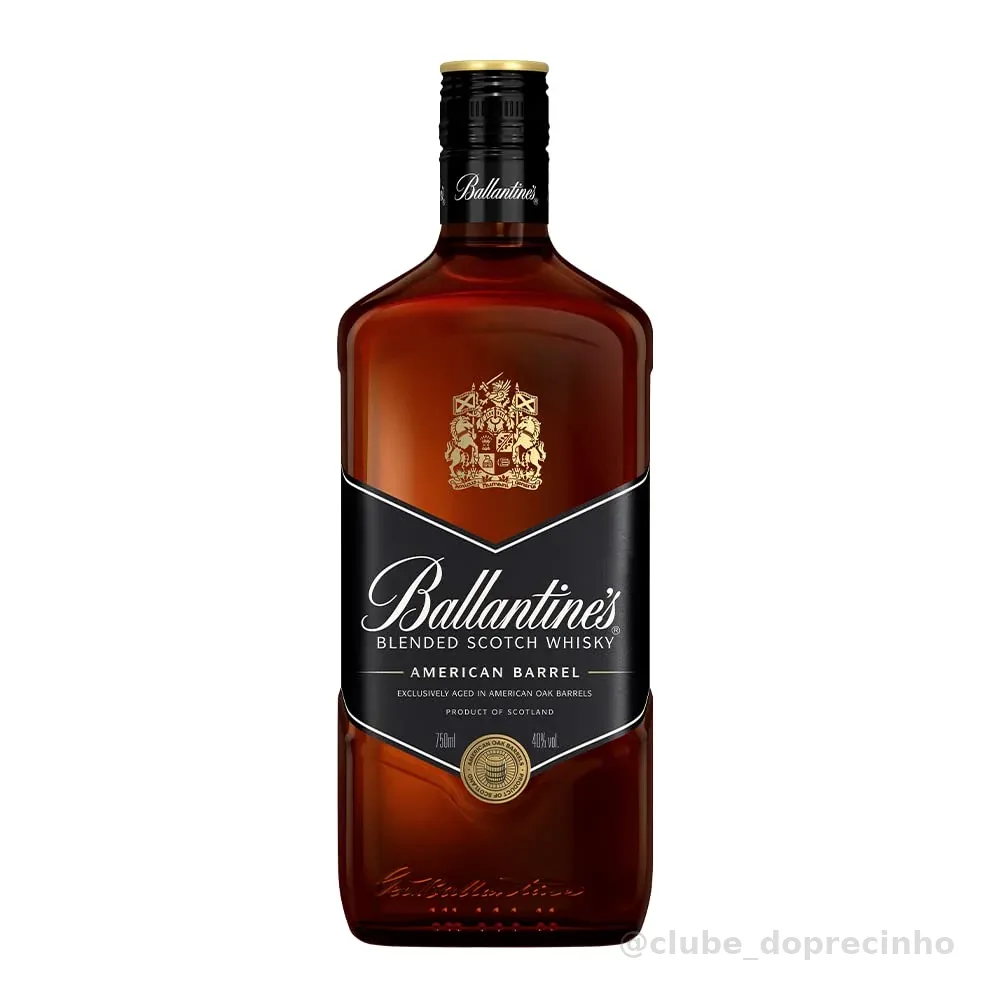 Whisky Ballantine's American Barrel Blended Escocês - 750 ml