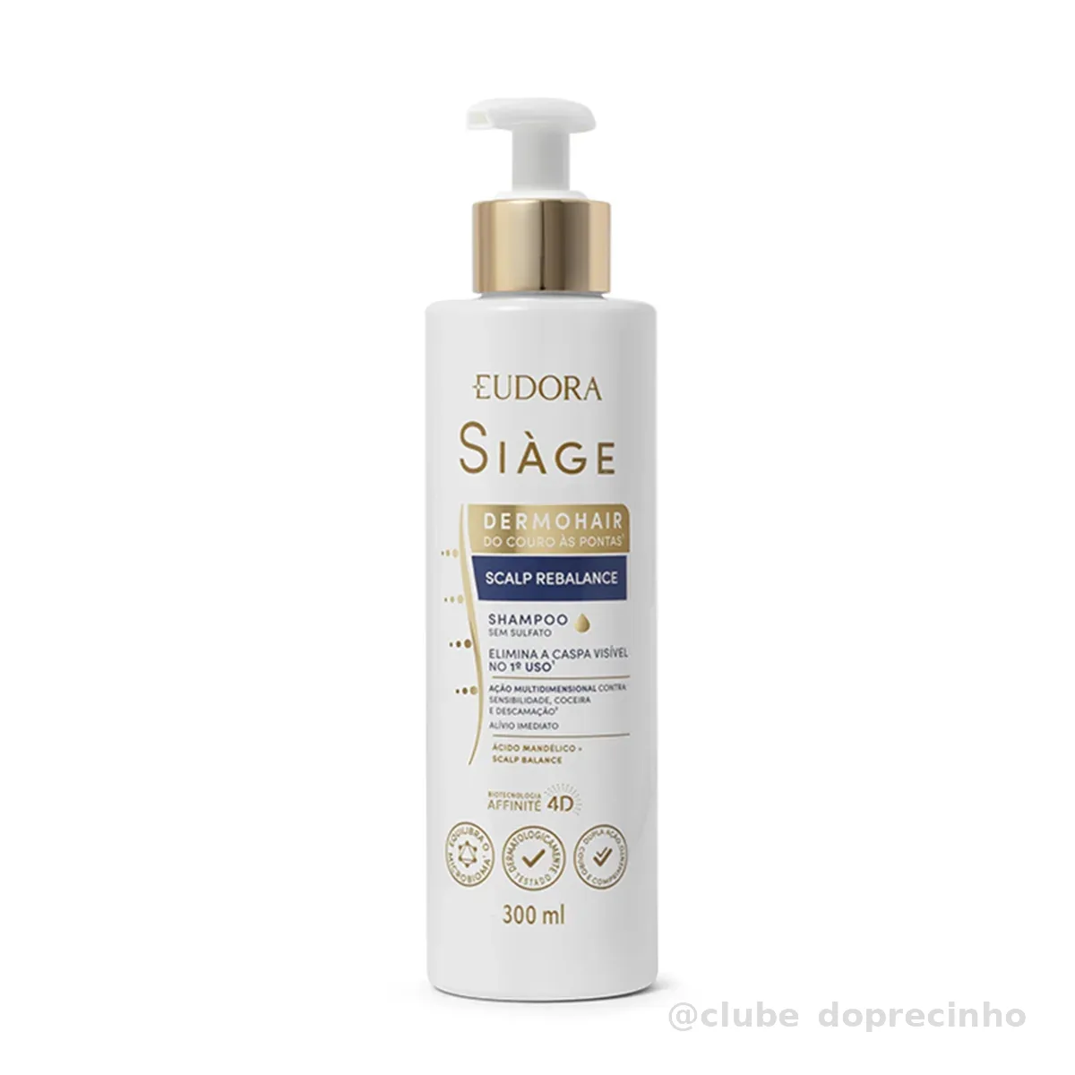 SIAGE SHAMPOO SCALP REBALANCE 300ml