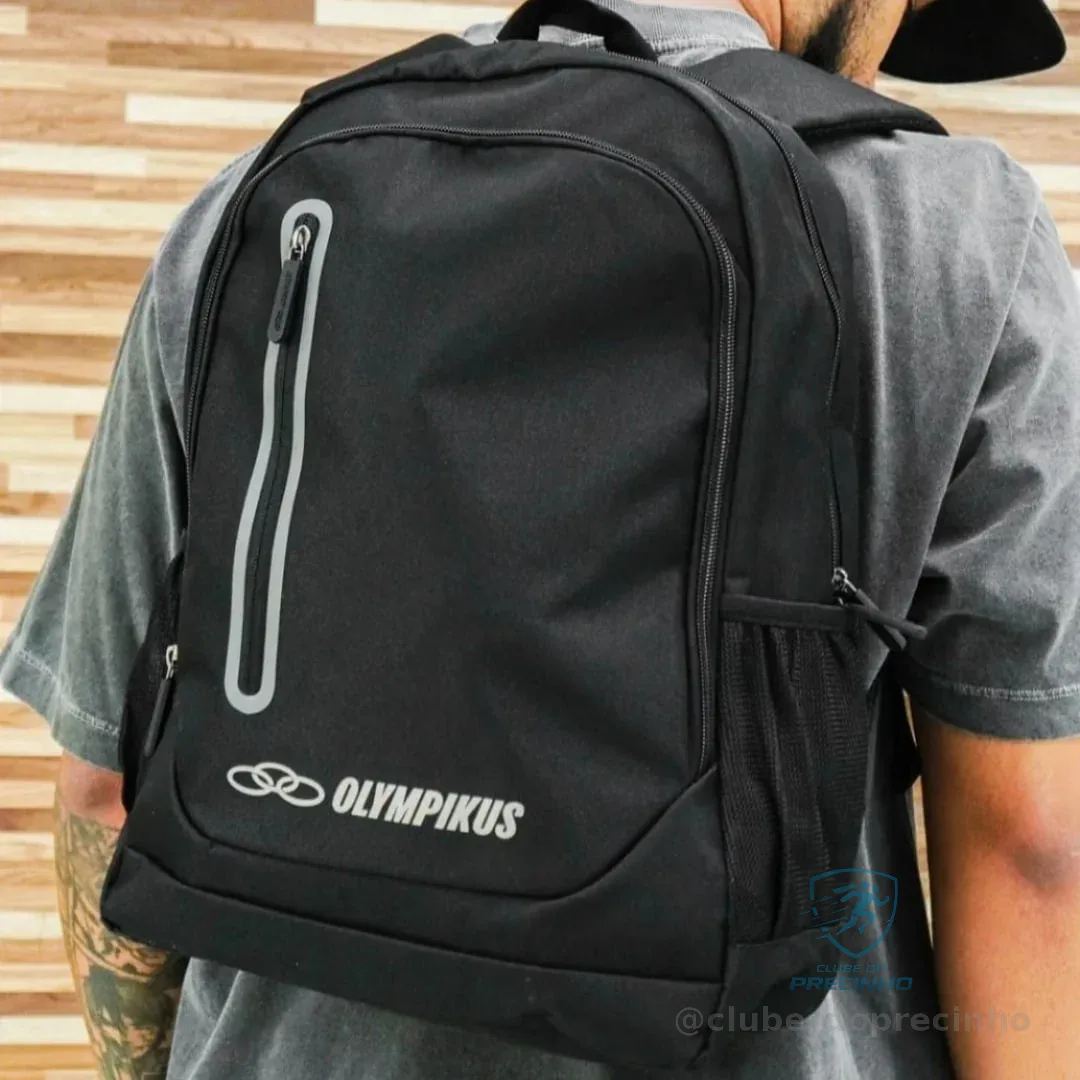 Mochila Olympikus Braze Unissex Cor Preto Desenho Do Tecido Liso