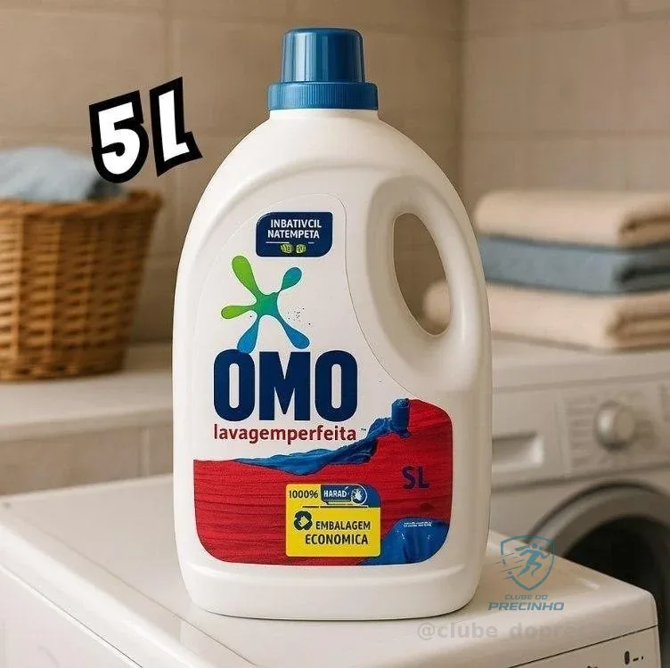 OMO Lavagem Perfeita - Sabão Líquido 5L