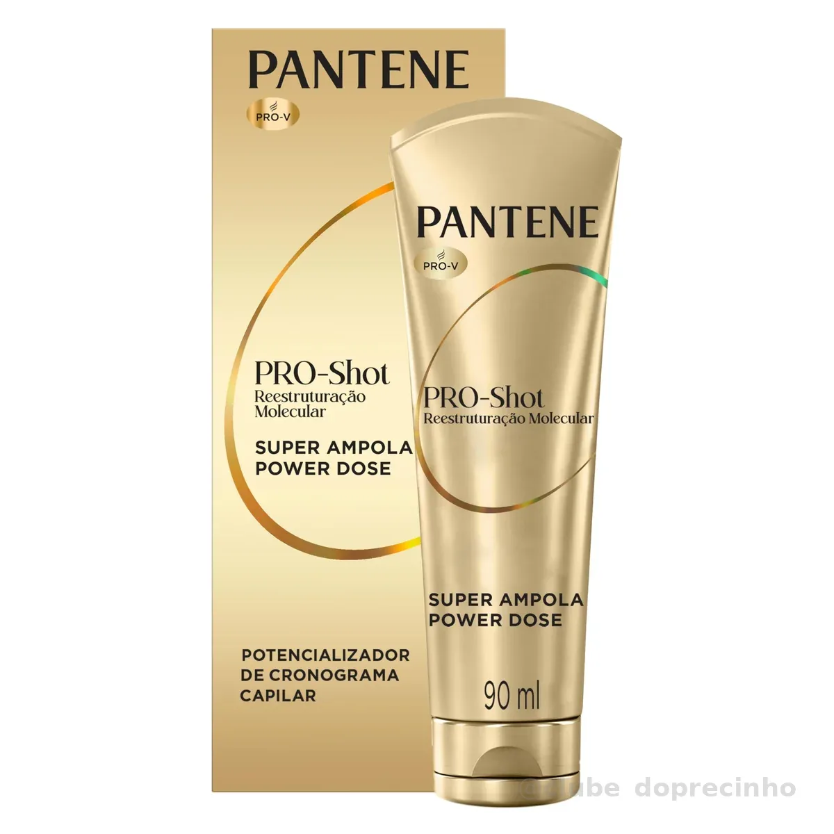 Pantene PRO-Shot Super Ampola Power Dose Reestruturação Molecular 90 ml