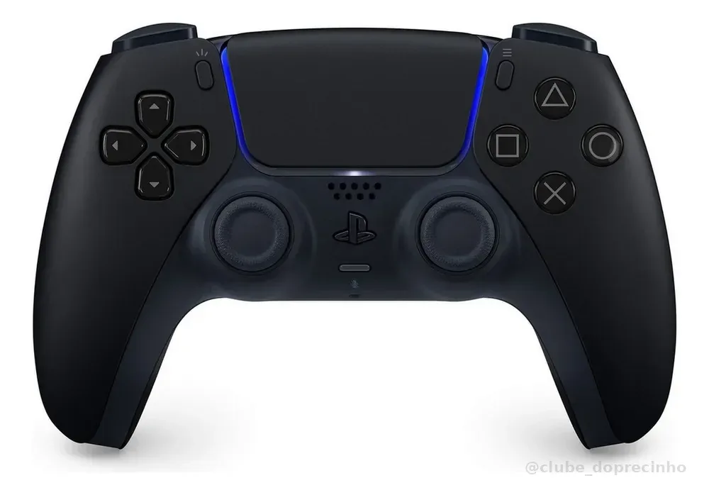 Controle Joystick Sem Fio Sony PlayStation 5 DualSense Midnight Black