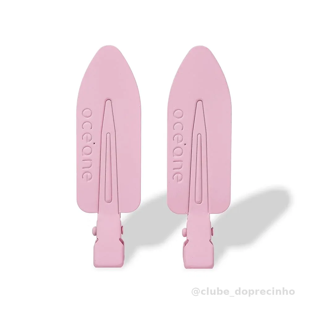 Océane-Mini Presilha de Cabelo Rosa - Hair Clip Océane Edition 2un