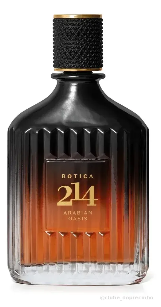 Botica 214 Arabian Oasis Edp Masculino - Boticário 90ml