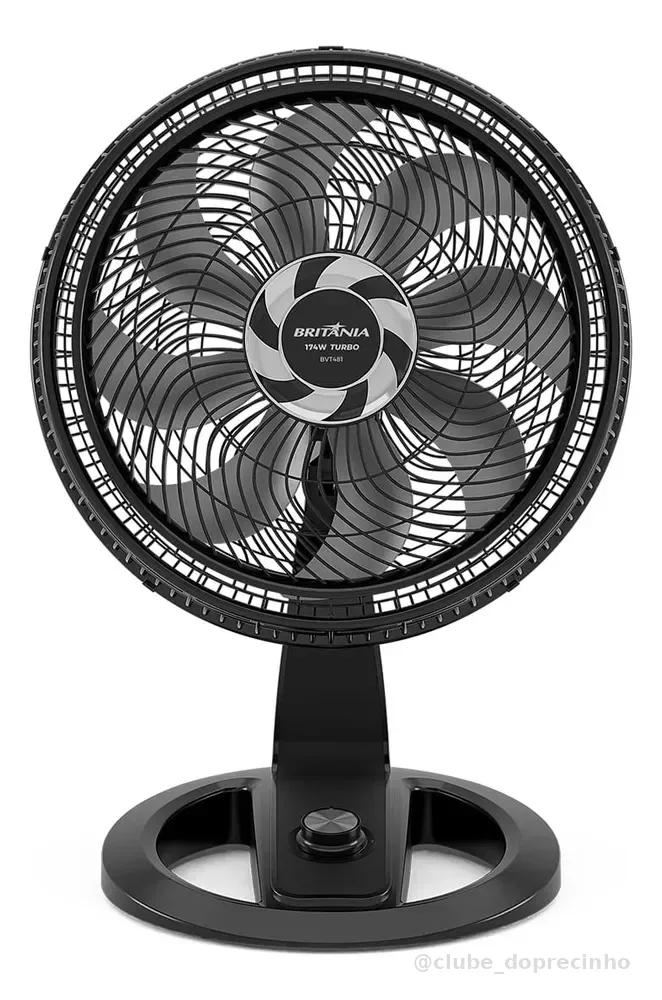 Ventilador Britânia 2 em 1 Maxx Force Silencioso 174W BVT481