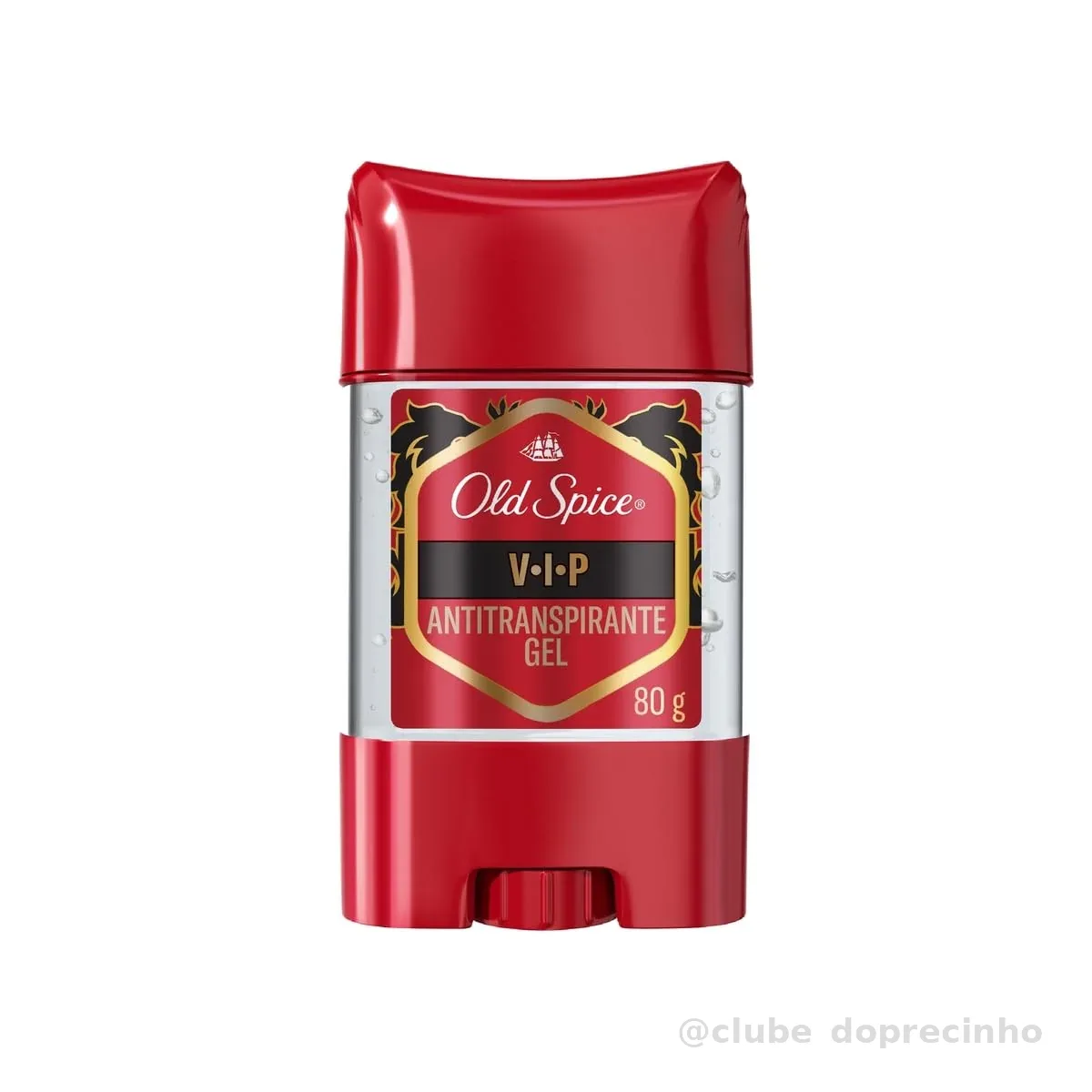 Old Spice Desodorante Antitranspirante Gel VIP 80 g