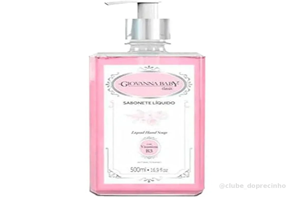 Giovanna Baby Sabonete Líquido Antibacteriano Classic 500ml