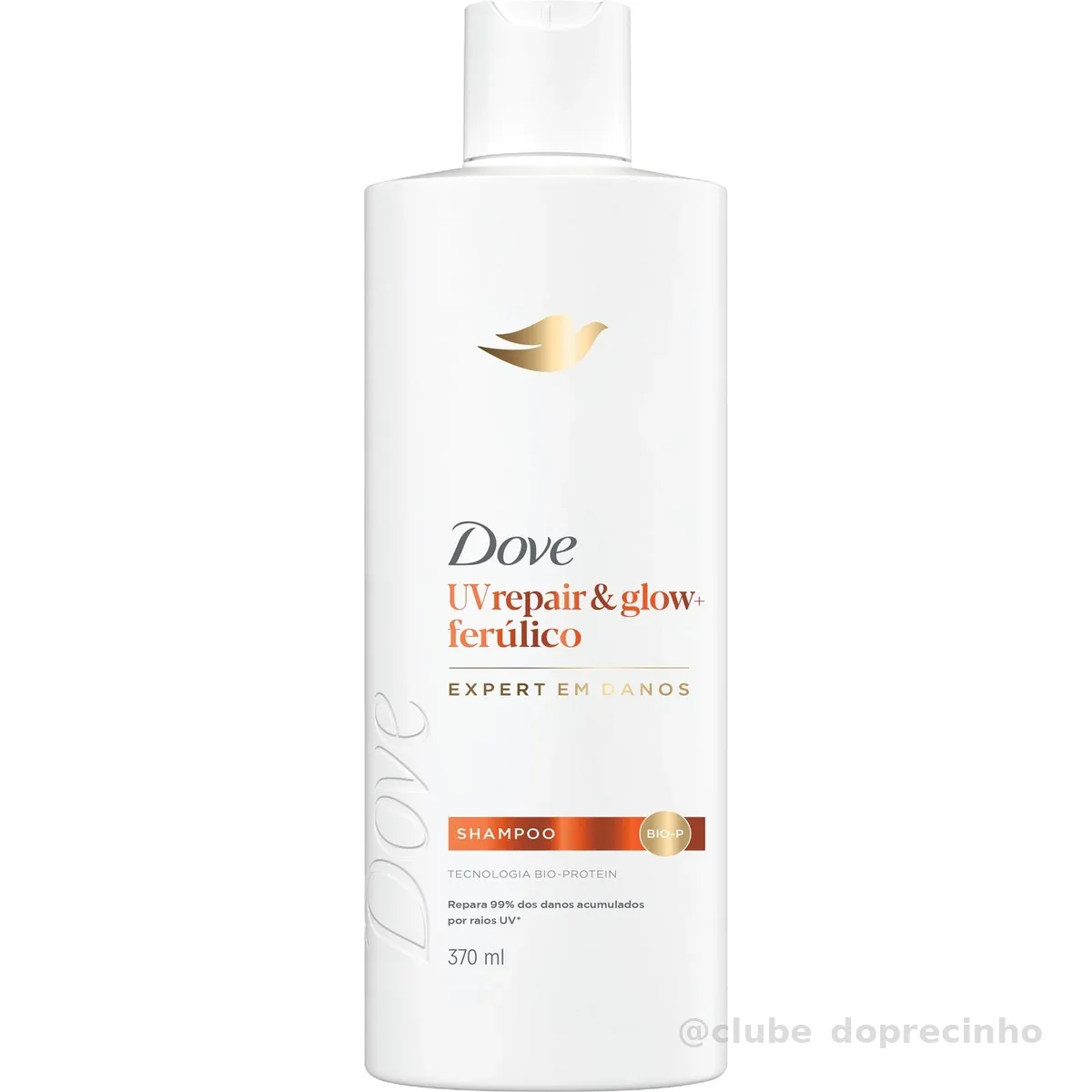 Dove Shampoo UV Repair & Glow + Ferúlico 370ml