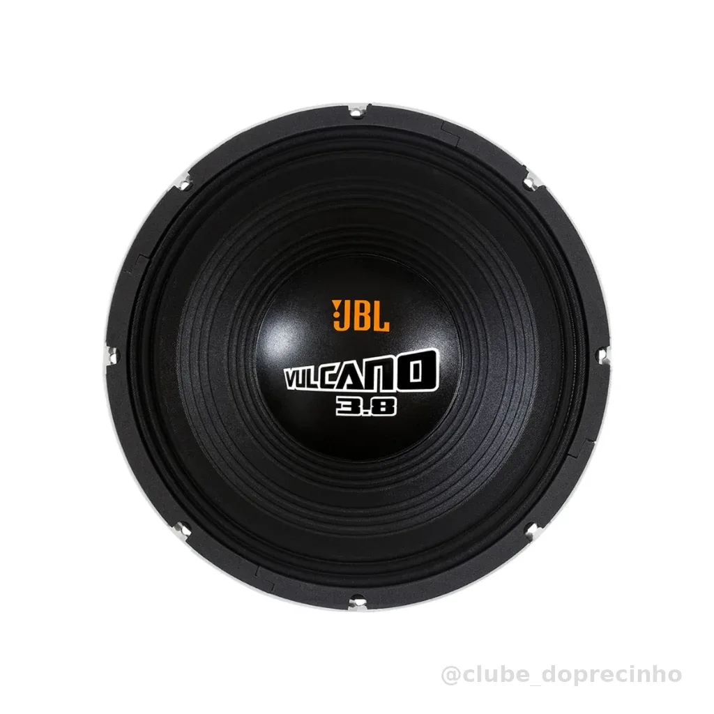 Alto falante Subwoofer JBL Vulcano 3.8 15 Polegadas 1900W RMS 4 Ohms 15SWV3.8 Grave Sub