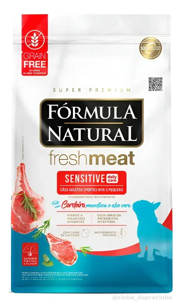 Fórmula Natural Fresh Meat Sensitive Adulto 1 Kg
