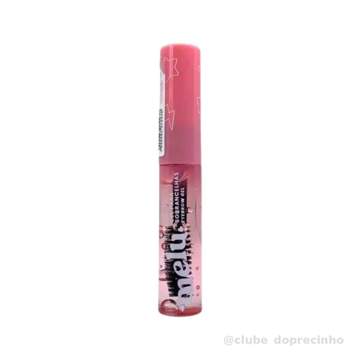 Melu Gel para Sobrancelhas Incolor, Fixação Modeladora Natural, 8,3g