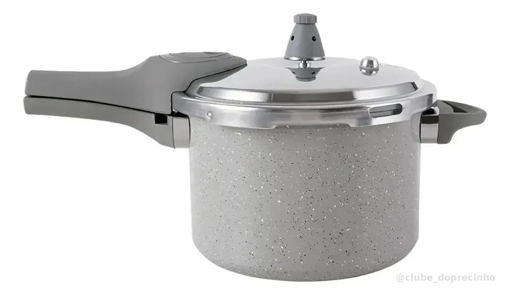 Panela Pressão Brinox 4,2l Antiader. Ceramic Life c/ Indução