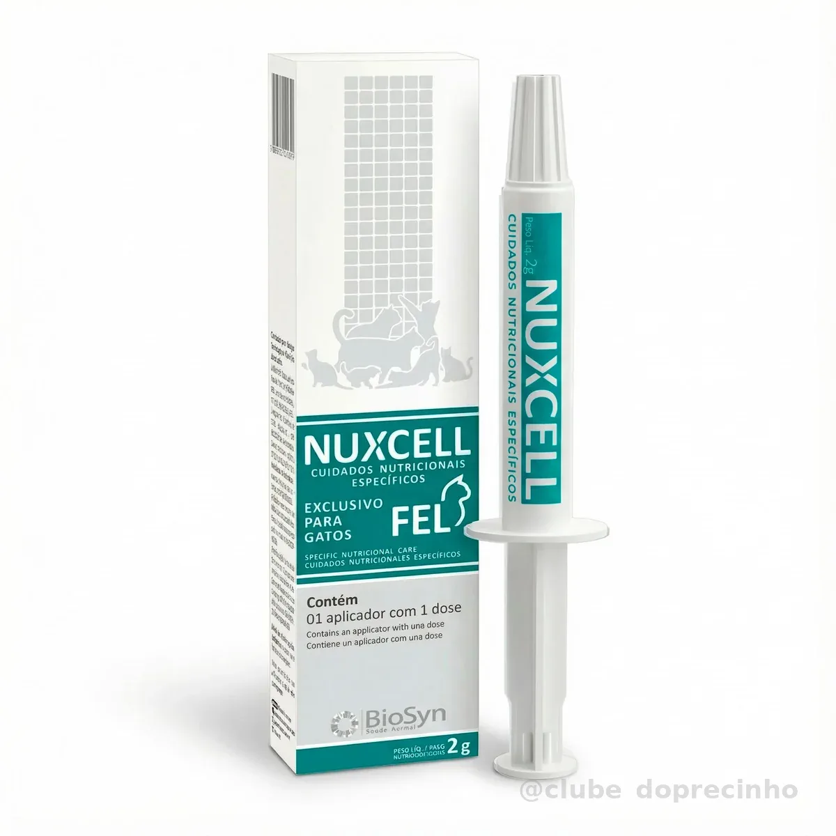 NUXCELL FEL - Suplemento Nutricional para Gatos 2g