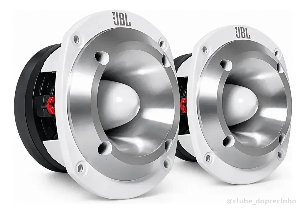 Kit 2 Tweeter Jbl Selenium St400 Trio Branco 150w Rms 8 Ohms Branco