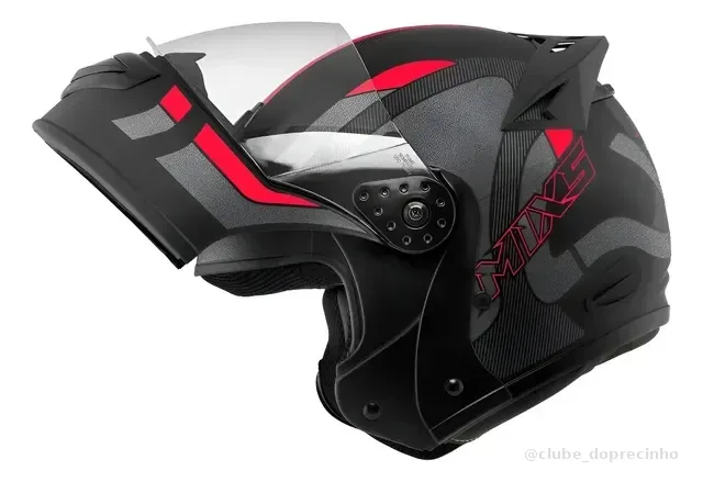 Capacete Escamoteável Mixs Gladiator Articulado Lançamento