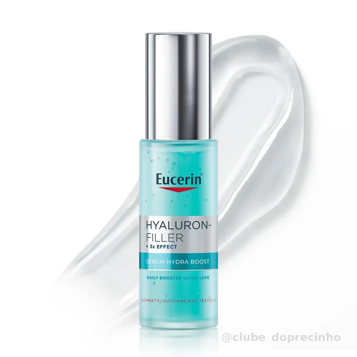 EUCERIN Sérum Facial Daily Booster UltraLeve 30ml, 24h Hidratação, Fortaceledor, Hyaluron-Filler, Ácido Hialurônico, Antirrugas, Hidratante