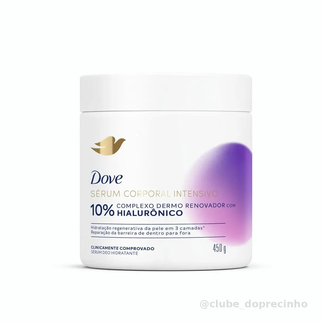 Dove Hidratante Sérum Corporal Intensivo Hialurônico 450g