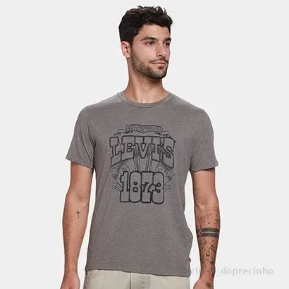 Camiseta Levi's Graphic Crewneck Masculina