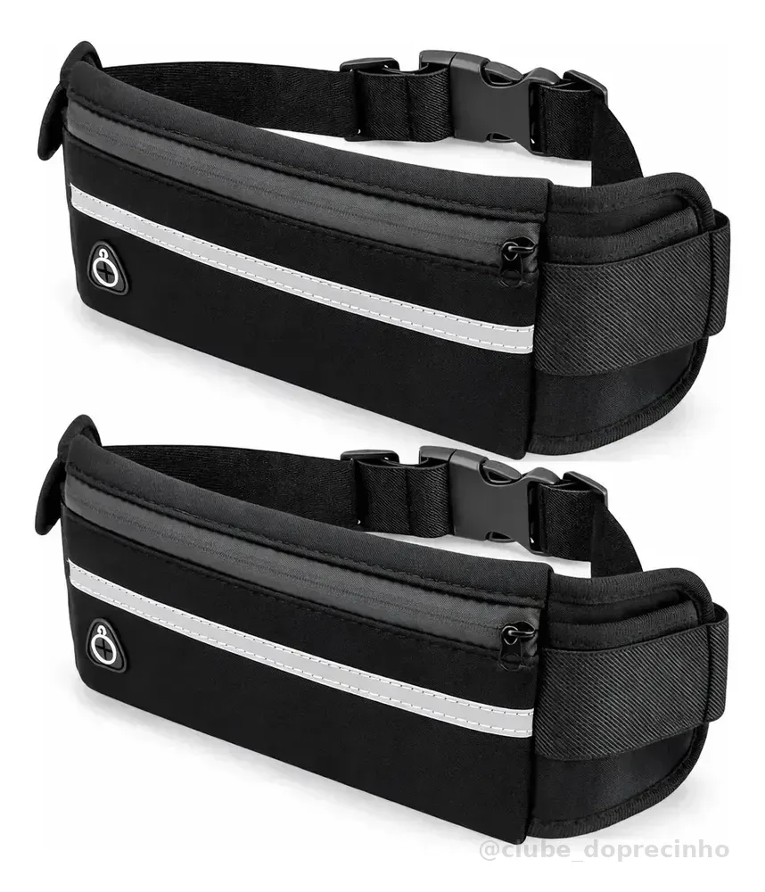 Kit 2 Pochetes Esportivas Impermeáveis para Celular, Corrida e Academia