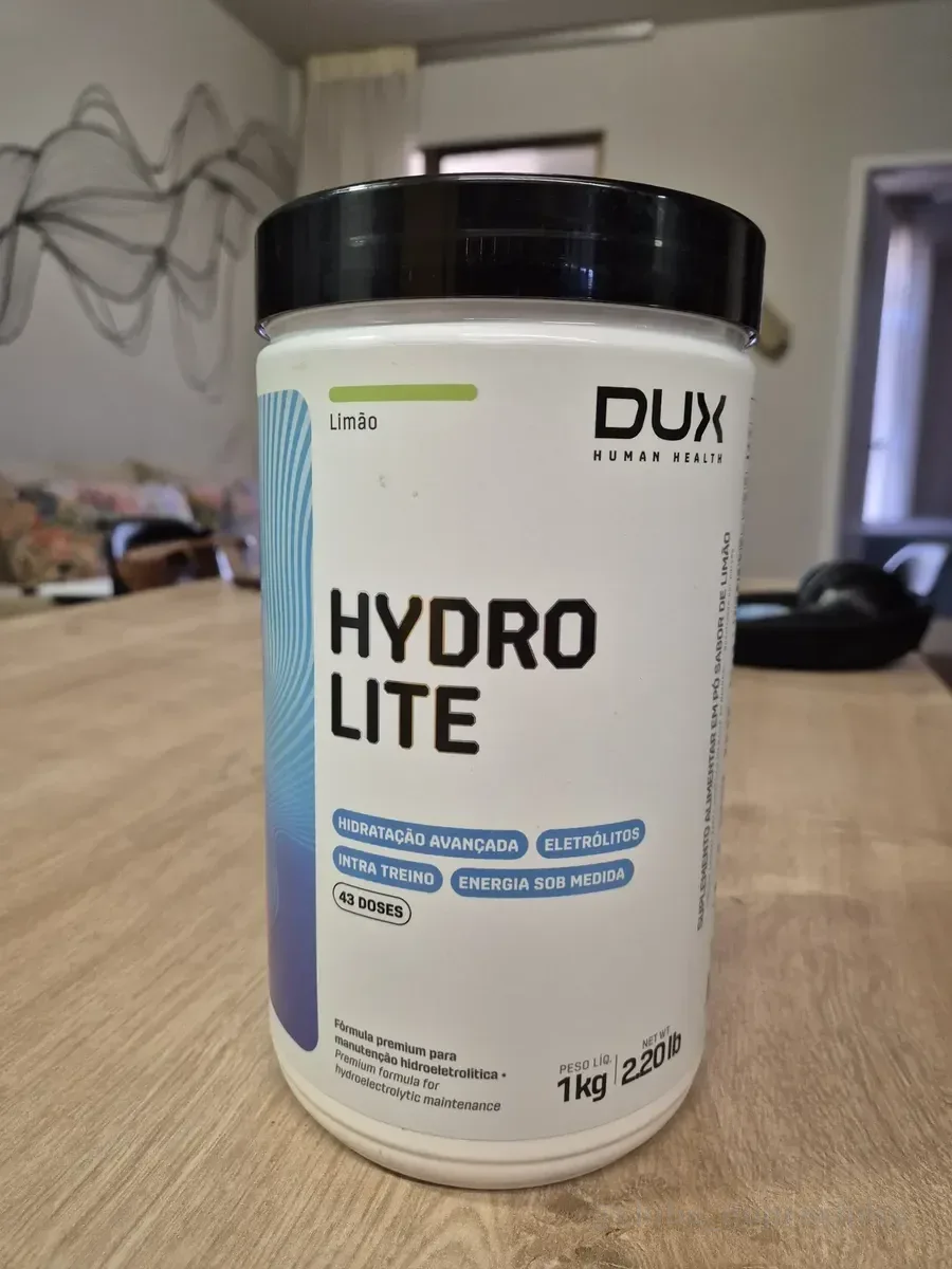 Suplemento Em Pó Dux Nutrition Hydrolite Carboidratos Sabor Limão Em Pote De 1000g Outros