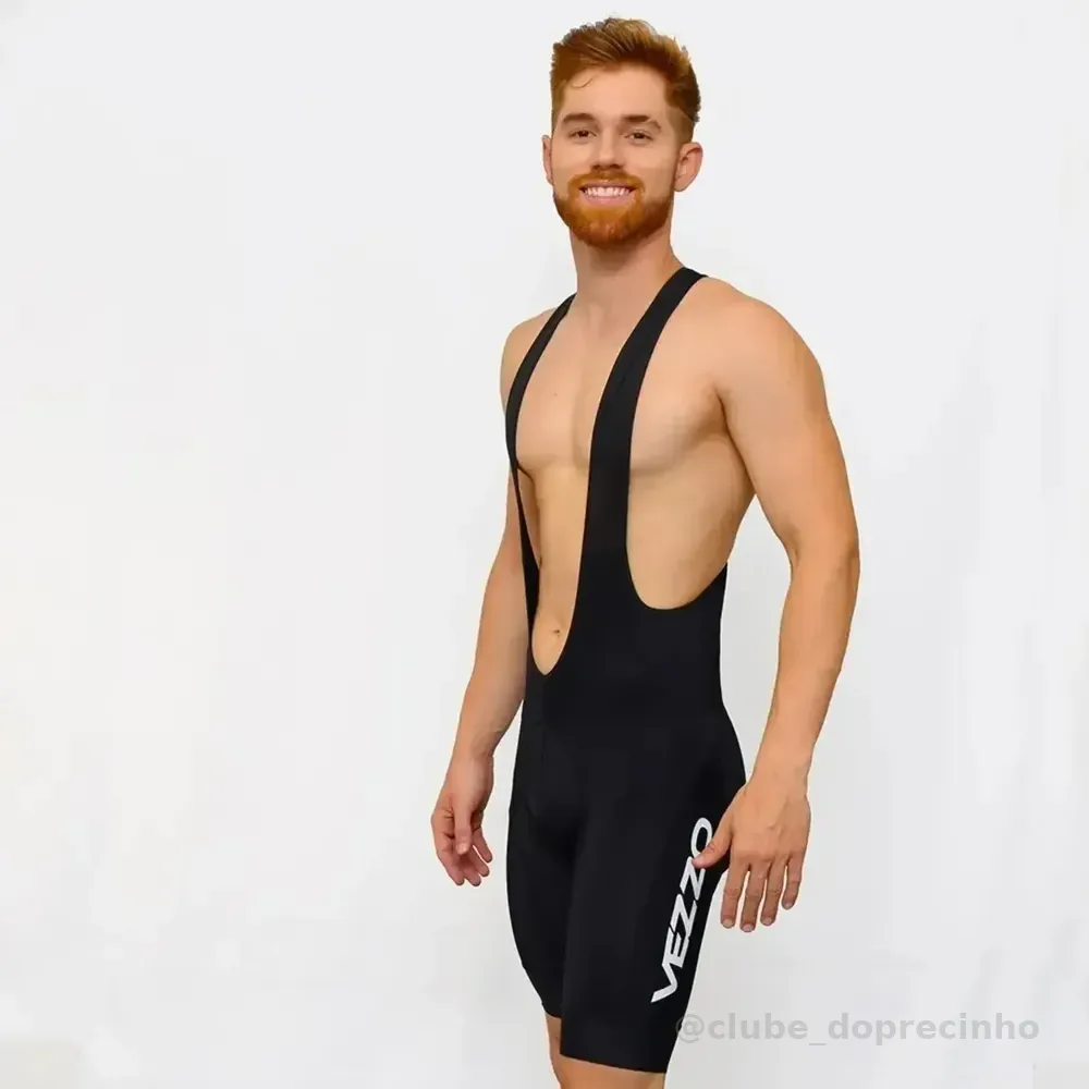 Bretelle Vezzo Carbon Masculino Pedal Speed Mtb Conforto