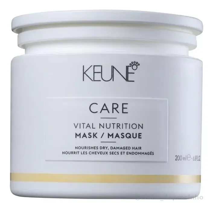 Keune Care Vital Nutrition - Máscara De Nutrição 200ml Única