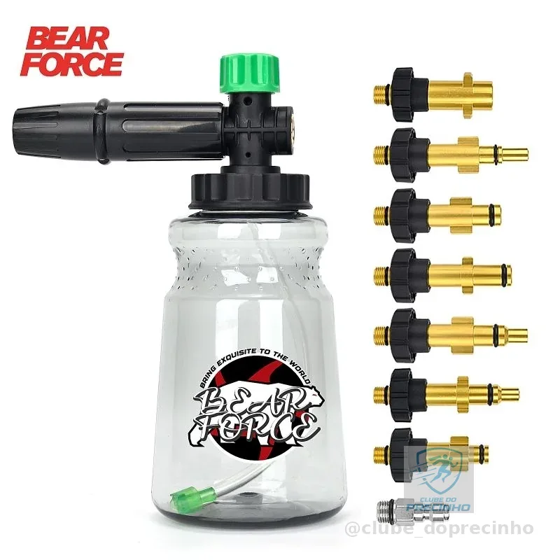 Snow Foam Universal 1/4 Conector Rápido Snow Foam Bear Force Profissional