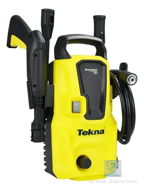 Lavadora De Alta Pressão C/ Jato Vap Regulável Hlx1600 Tekna Cor Amarelo Frequência 60hz 127v