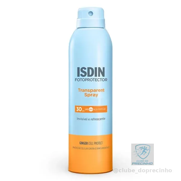 ISDIN Protetor Solar Corporal Transparent Spray FPS 30-250ml