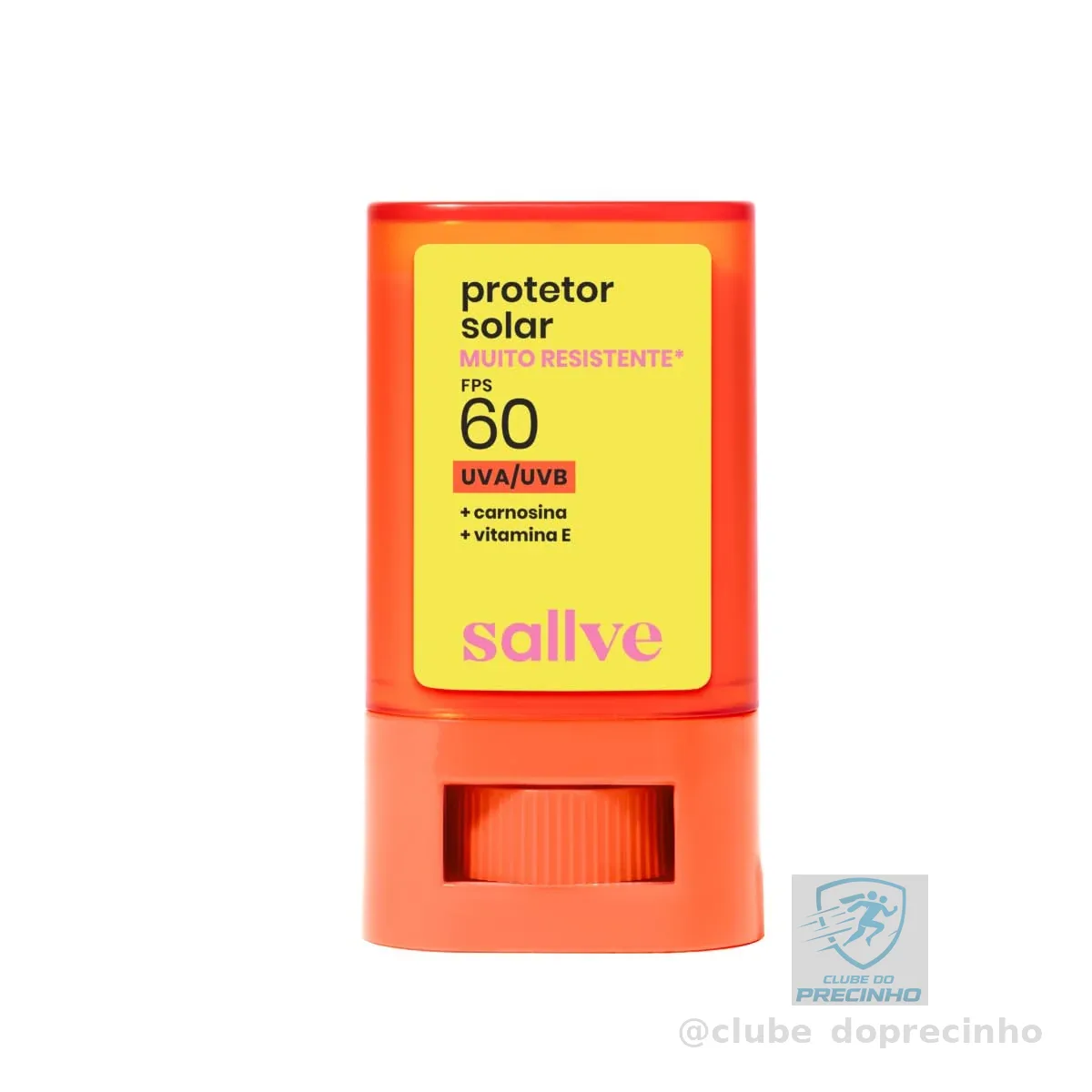 Sallve Protetor Solar em Bastão FPS60 15g