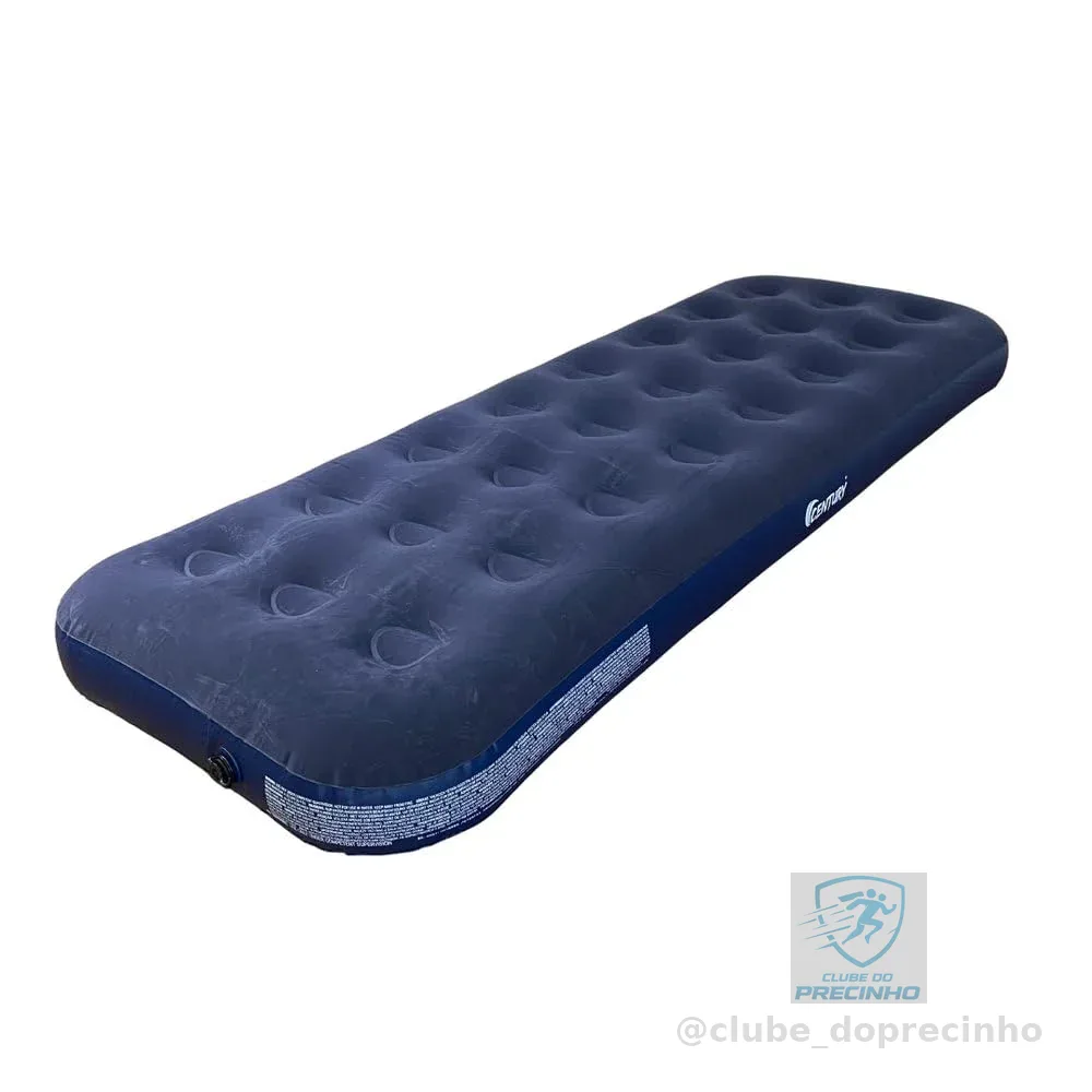 Colchão Inflável Solteiro Multiuso Até 100kgs O2Flow